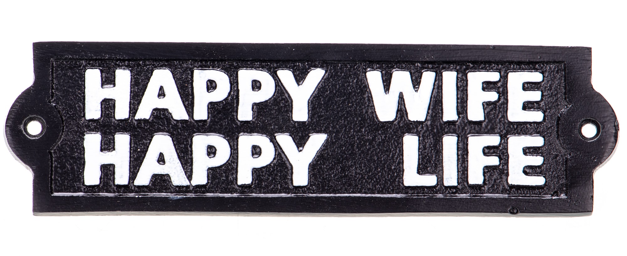 Aluminium Wandschild 